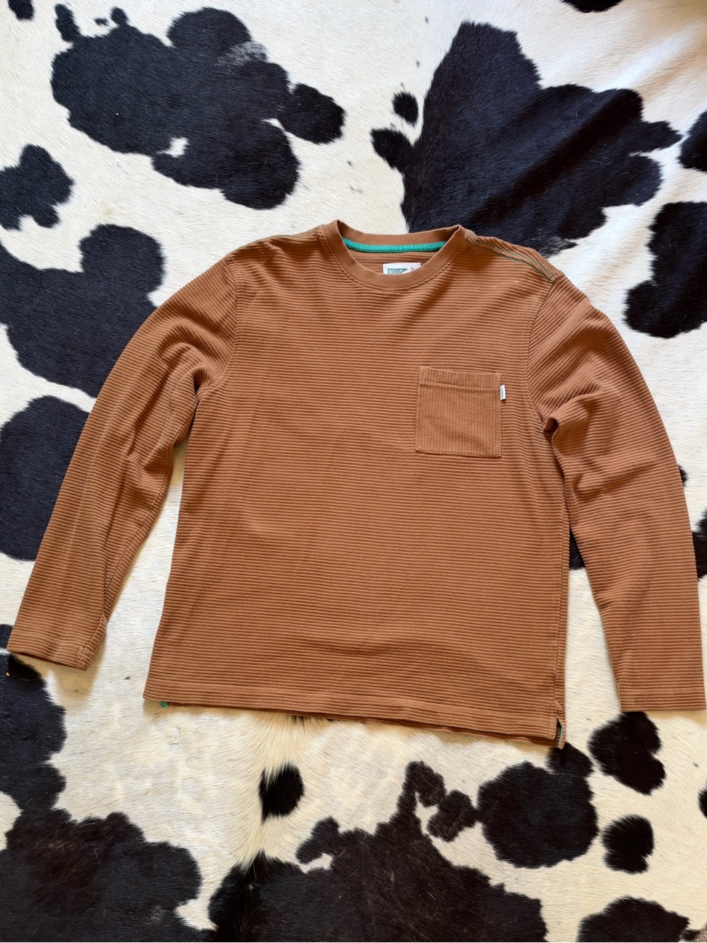 Wellen Men’s Ribbed Thermal Long sleeve Shirt
